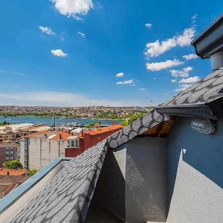 Sea View Duplex W Terrace In Goldenhorn Istanbul